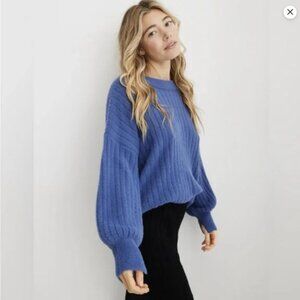 Aerie Buttercream Crew Sweater